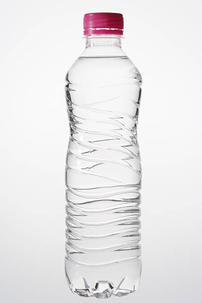 istock Isolated shot of blank water bottle on white background 117835167