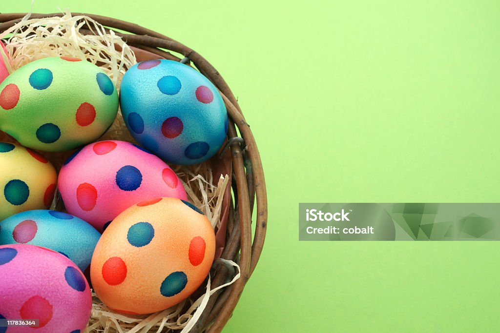 Easter Eier - Lizenzfrei Bunt - Farbton Stock-Foto