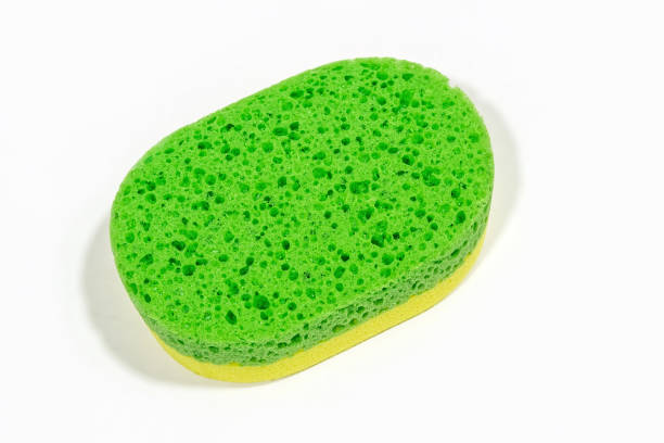 istock Bath sponge isolated on white background. Washcloth. 1178366269