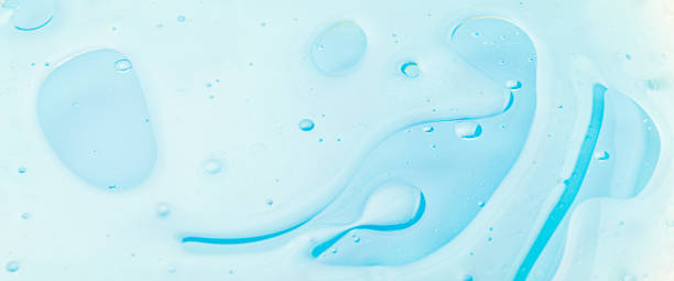 istock Oil bubbles in water, round abstract drops 1178369178