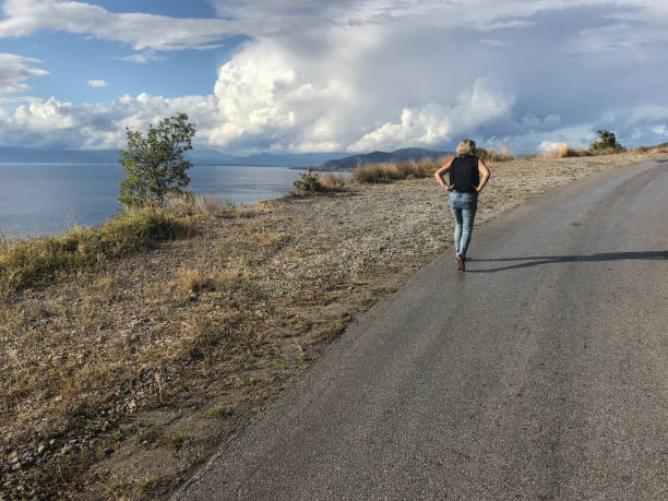 istock Couple at lake Ohrid 1178371440