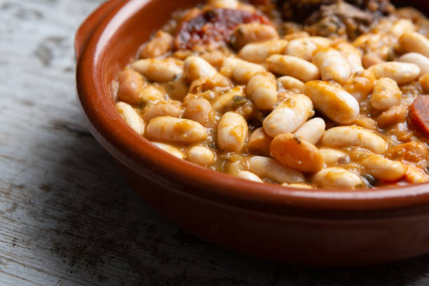 istock Cocido Montanes dish, mountain cooker. 1178373509