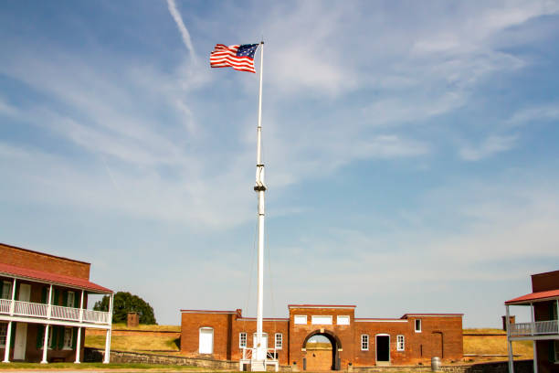 istock American flag at Fort McHenry 1178375148