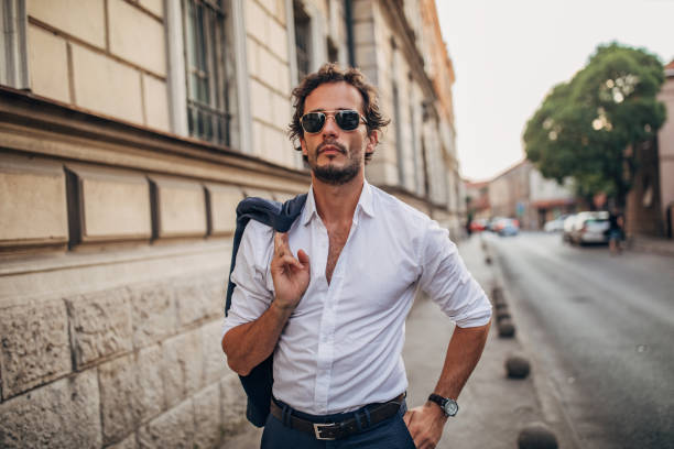 istock Businessman standing outdoors 1178376576