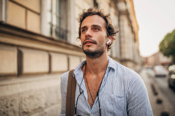 istock Man walking in the city 1178377245