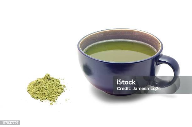 Photo libre de droit de Thé Sencha Vert Matcha banque d'images et plus d'images libres de droit de Objet ou sujet détouré - Objet ou sujet détouré, Thé Matcha, Asie