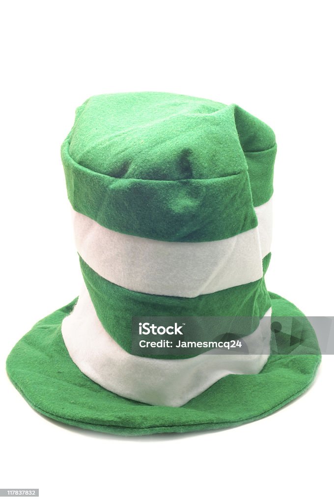 Zielony Pasiasty kapelusz - Zbiór zdjęć royalty-free (Bez ludzi)