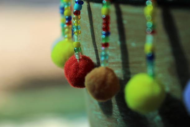 istock Ceramic plant pot decoration small coloured balls and beads 1178379737