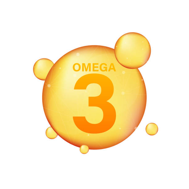 illustrations, cliparts, dessins animés et icônes de omega 3 icône d'or. capsule de pilule de goutte de vitamine. gouttelette d'essence dorée brillante. illustration de vecteur. - three objects flash