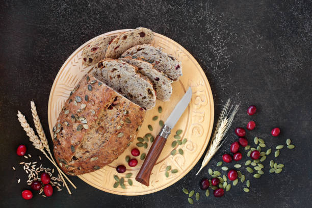 istock Cranberry and Pumpkin Seed Rye Bread 1178385744