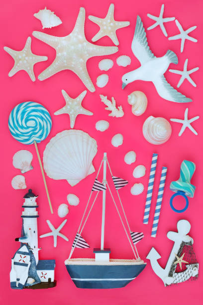 istock Symbols of Summer Background 1178385922
