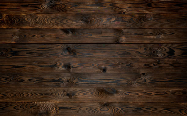 istock Wooden background, rustic brown planks texture, old wood wall backdrop 1178386970