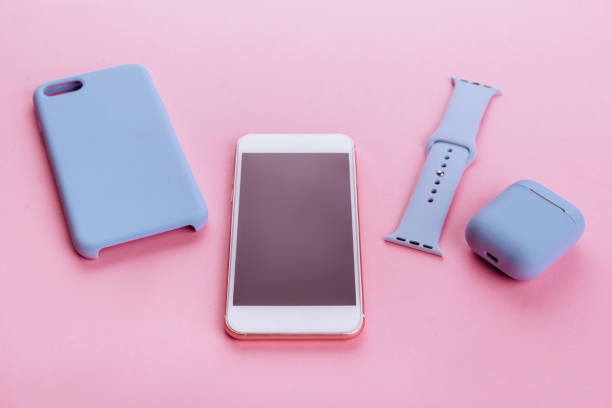 istock Up to date technology.Top view of diverse personal accessory 1178389119