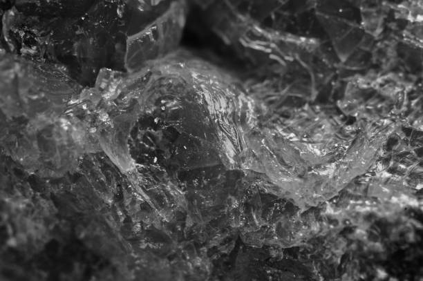 istock Abstract black and white background  from natural crystal structure. 1178391058