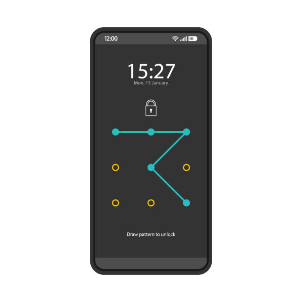 Pattern Pin Passcode Phone 350+ Passcode Phone Stock Illustrations, Royalty-Free Vector Graphics ...