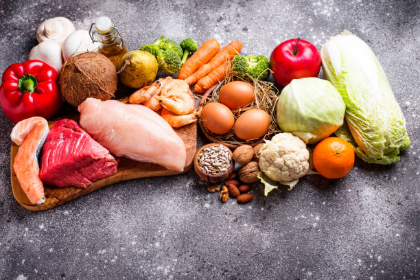 istock Healthy products for paleo diet 1178391087