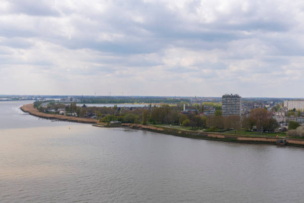 istock Aerial view of rive Scheld, Antwerp, Belgium 2019 1178394768