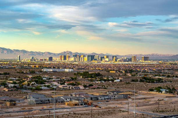 istock Las Vegas Valley Panorama at Dusk 1178396310