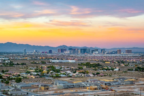 istock Las Vegas Valley Panorama at Dusk 1178396320
