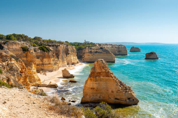 istock Marinha Beach, Algarve Portugal. 1178406598