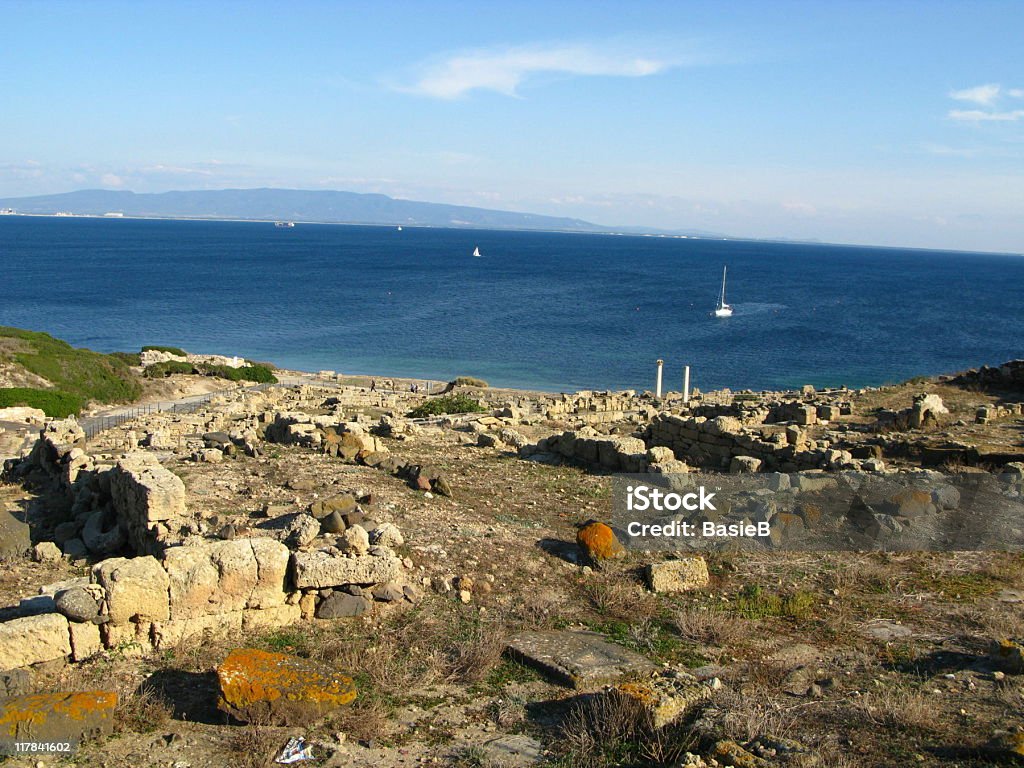 Sardinien-Tharros - Lizenzfrei Antike Kultur Stock-Foto