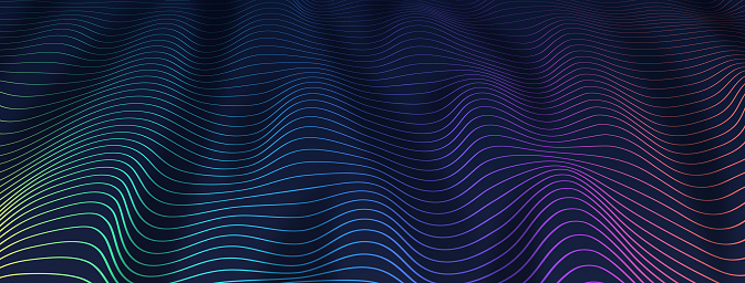Line waves abstract terrain texture form.