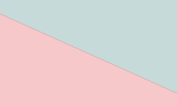 istock Material Design, Abstract Background of Overlapping Paper in Trendy Pastel Colors: Millennial Pink - Minimalism, Modern, Simple 1178419483