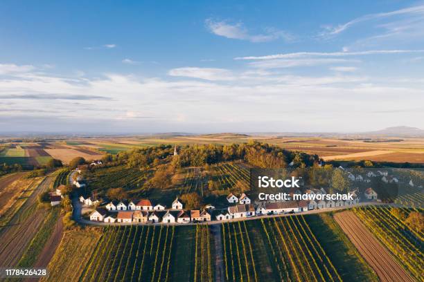 Weinviertel Region In Lower Austria Europe During Autumn Stock Photo - Download Image Now