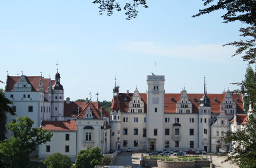 Castle Wiesenburg in High Flaming - Germany.