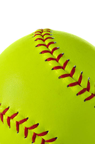 istock Yellow Softball Close-up 117844069