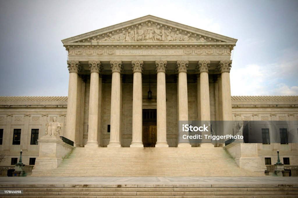 Corte Suprema dos Estados Unidos - Royalty-free Supremo tribunal dos Estados Unidos Foto de stock