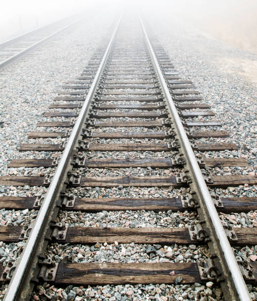 istock Railroad Tracks in the Clouds 1178442239