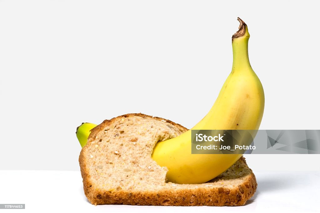 Banana Bread Literal interpretation of banana bread. Horizontal.-For more fruits and vegetables, click here.  FRUITS and VEGETABLES  Banana Stock Photo