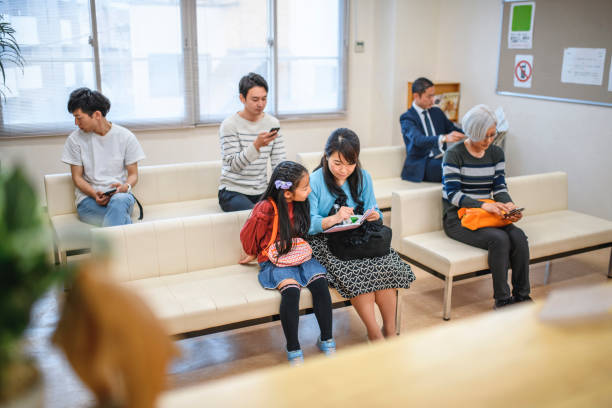 istock Mixed Age Range of Japanese Patients in Waiting Room 1178451408