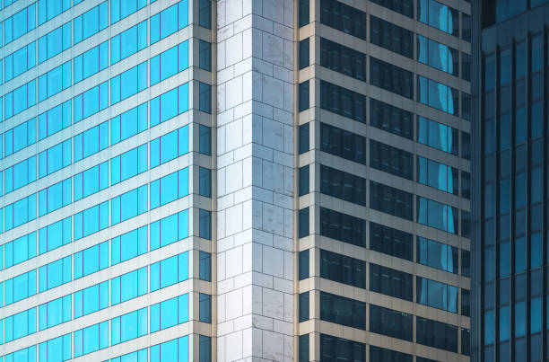 istock Modern office building close up in Hong Kong 1178451808