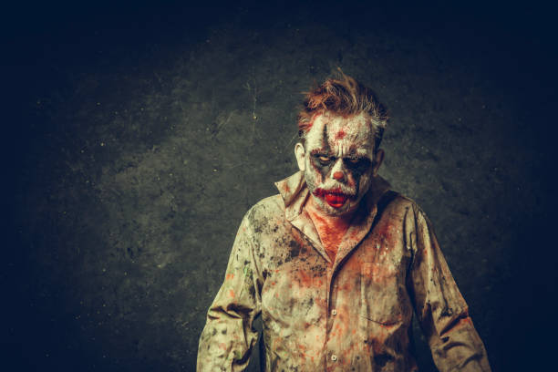 istock Angry Halloween Clown 1178452695