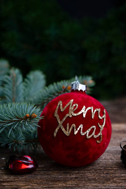 istock Christmas flat lay scene with golden decorations 1178454039