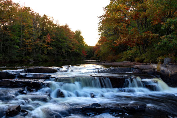 istock Autumn on the Mousam River 1178459688