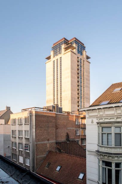 The Boekentoren monument stands in Ghent, the capital of East Flanders