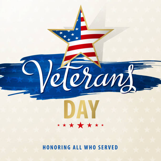 ilustrações de stock, clip art, desenhos animados e ícones de veterans day heroes - american culture army usa flag