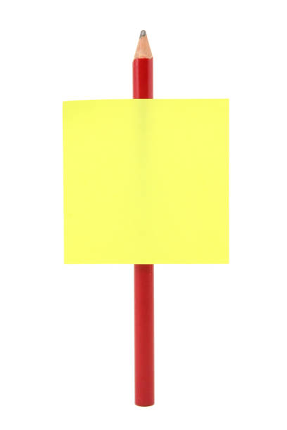 istock blank notepaper stick on a pencil 1178474383