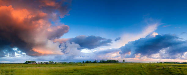 istock Panorama of a farm in Normandy 1178475240