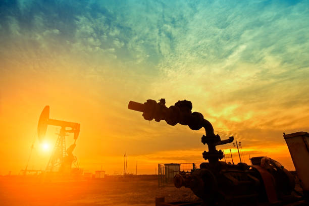 istock The oil pump, industrial equipment 1178475588