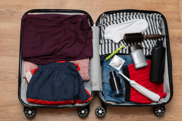 istock Travel, suitcase, apartment 1178476165
