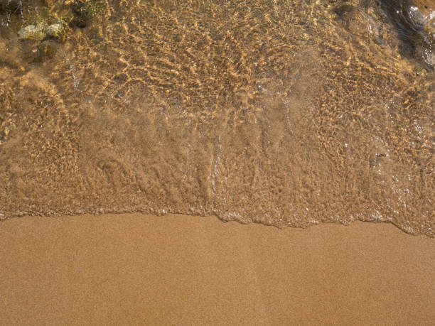istock Soft wave of the sea on sandy beach 1178493236