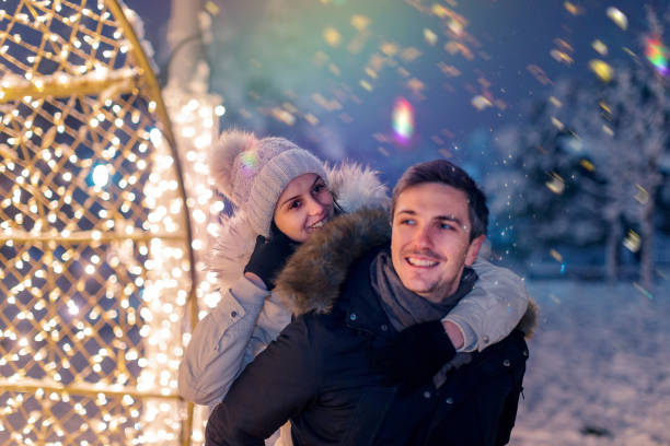 istock Young man taking his girlfriend for piggyback ride 1178496929