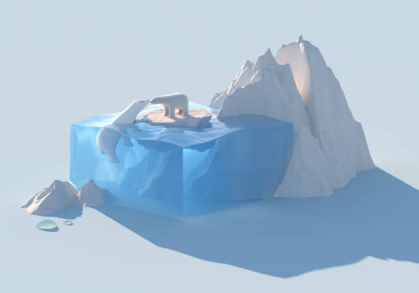 Hight mountain scene illustration nature background