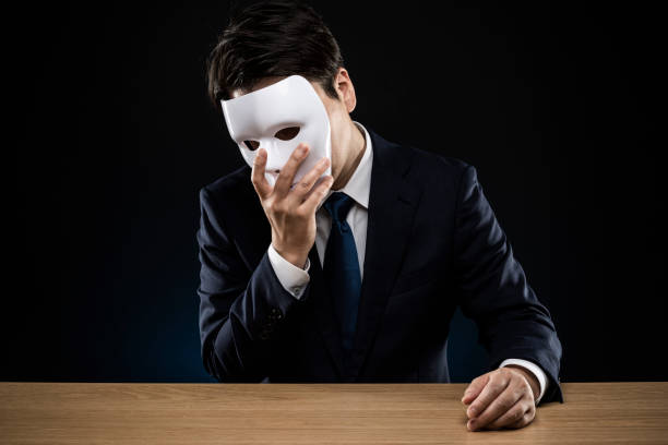 istock Businessman with mask 1178498731