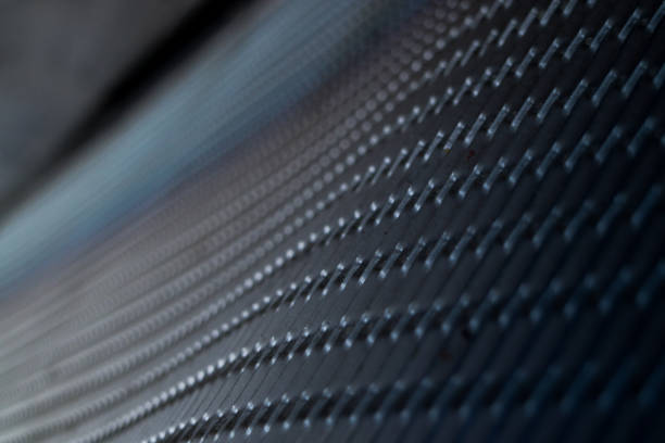 istock The iron net color blue for design background 1178499398