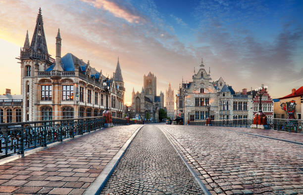 istock Ghent town, Belgium 1178503479